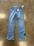 Jeans Straight By Good American In Blue Denim, Size:6