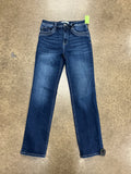Jeans Straight By Kancan In Blue Denim, Size:6