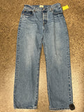 Jeans Straight By Levis In Blue Denim, Size:6