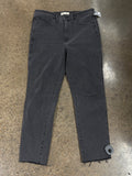 Jeans Straight By Madewell In Grey Denim, Size:8