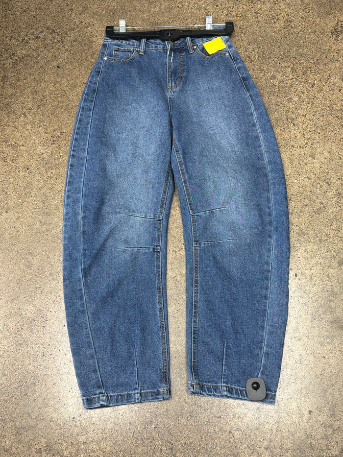 Jeans Wide Leg By Bcbgeneration In Blue Denim, Size:2