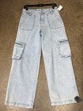 Jeans Wide Leg By Celebrity Pink In Blue Denim, Size:6