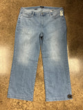 Jeans Wide Leg By Not Your Daughters Jeans In Blue Denim, Size:22