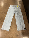Jeans Wide Leg By Old Navy In Blue Denim, Size:6