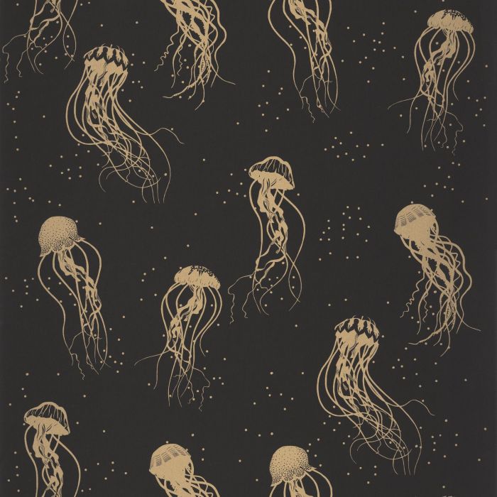 Jellyfish Wallpaper - Noir - Discontinuing