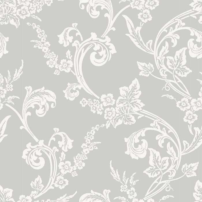 Johannelund Wallpaper  - Grey - Discontinuing