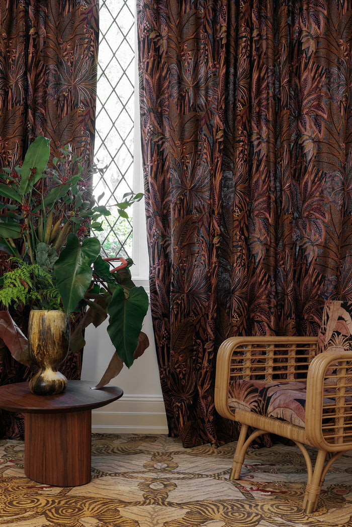 Jungle Room Drapery Fabric