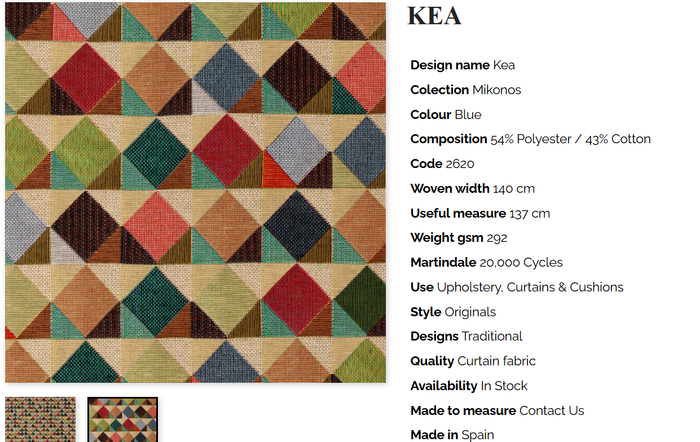 Kea Gobelin Fabric