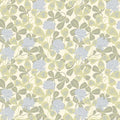 Klover Floral Wallpaper - Blue