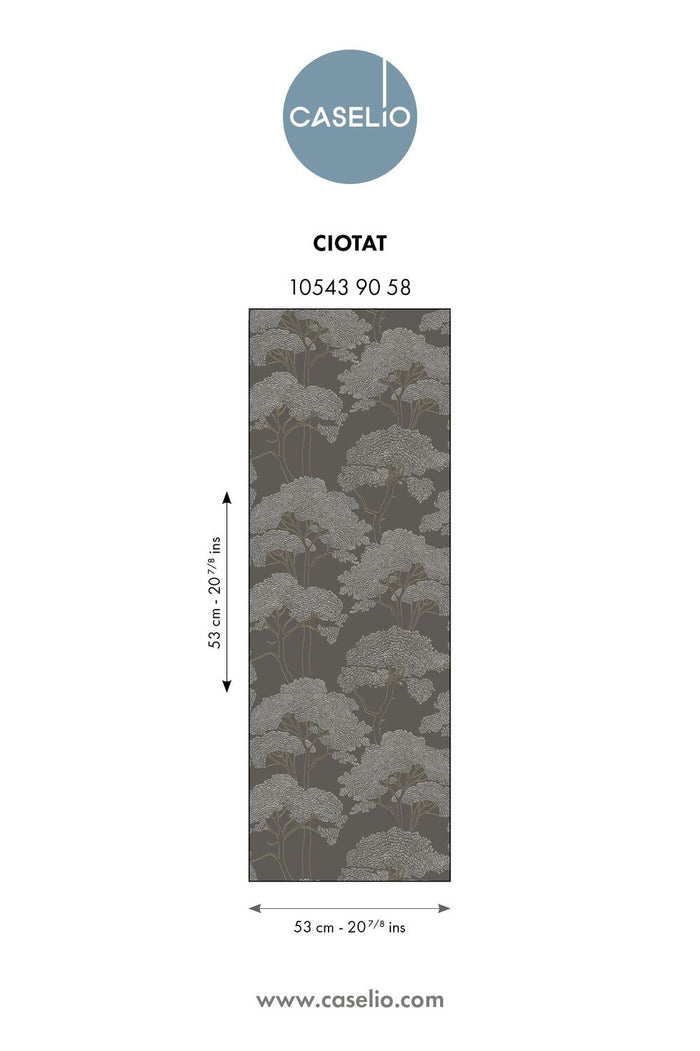 La Ciotat Wallpaper - Black
