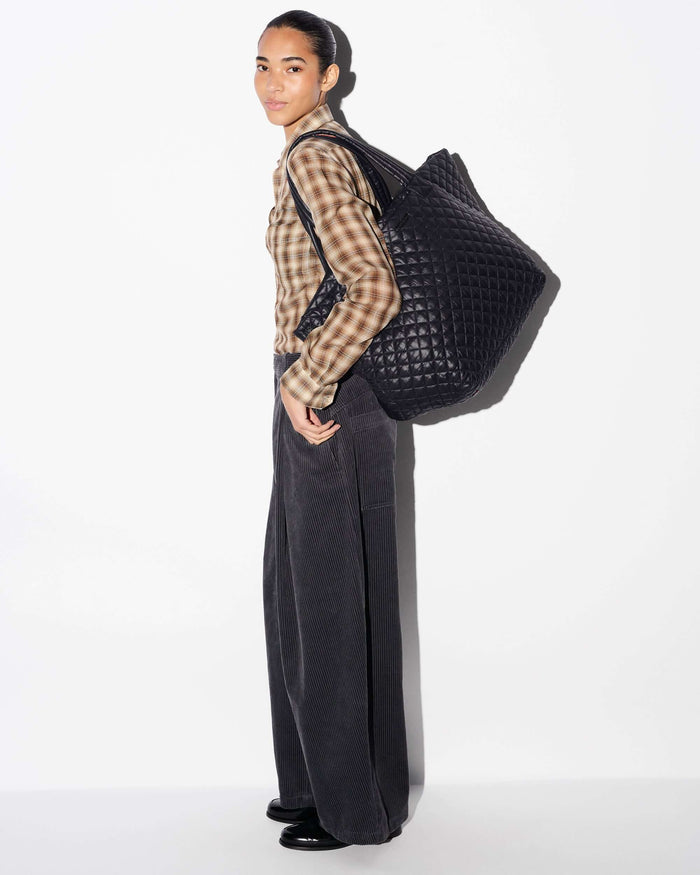 Large Metro Tote Deluxe II - Black