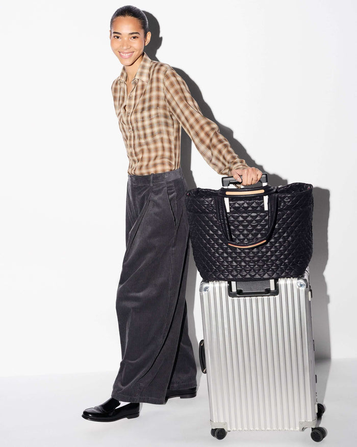 Large Metro Tote Deluxe II - Black