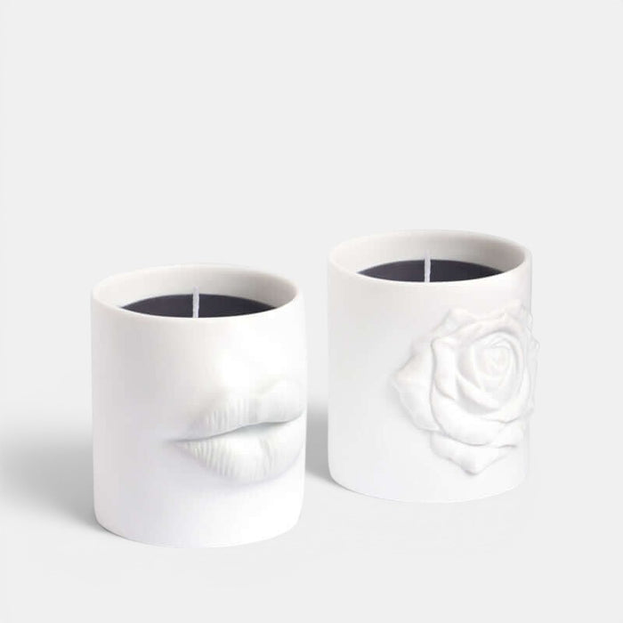 Le Duo - Oh Mon Dieu! + Rose Noire Candles - Set of 2