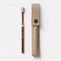 Leather Case & Toothbrush