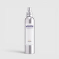 Shop Rescue Spa L'Eauxygenante revitalizing facial mist in a silver spray bottle for hydration and radiance.