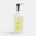 Shop Rescue Spa Antica Farmacista Lemon Verbena and Cedar body moisturizer in a clear bottle with a silver pump.