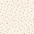 Leonne Wallpaper - Blanc Rose Or