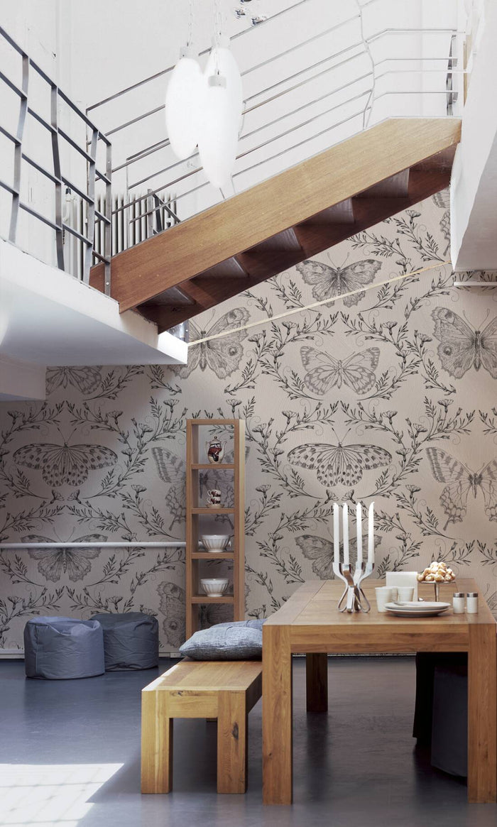 Lepidopterology Butterfly Hybrid Mural Wallpaper