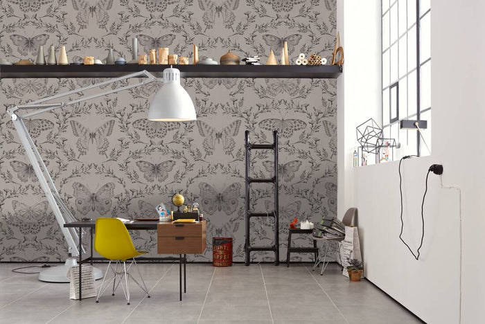 Lepidopterology Butterfly Hybrid Mural Wallpaper