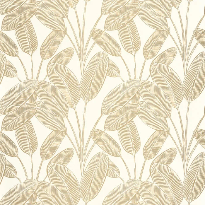 Little Banana Wallpaper - Blanc Or