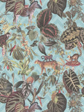 Living Jungle Chevron Wallpaper - Blue - last 3 Rolls