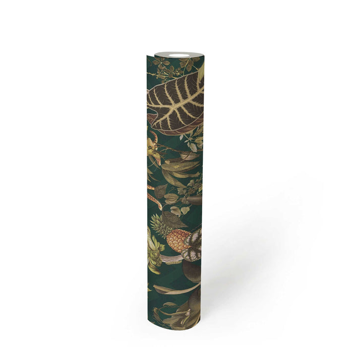Living Jungle Chevron Wallpaper - Green - Last 3 Rolls