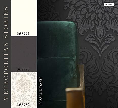 Living Walls Coordinate Wallpaper - Black