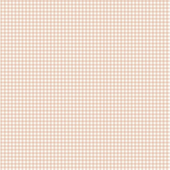 Lotta Gingham Wallpaper - Red