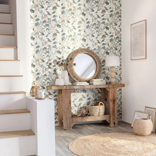 Lovely Field - Blue dore fond blanc