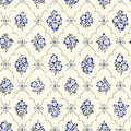 Lovisa Wallpaper - Blue/White