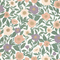 Lucky Wallpaper - Rose Violet