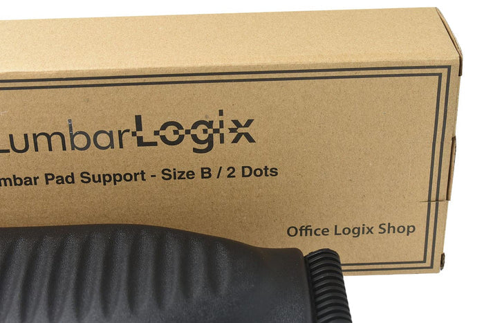 Office Logix Shop lumbar pad support Size B in packaging for office chair replacement parts
