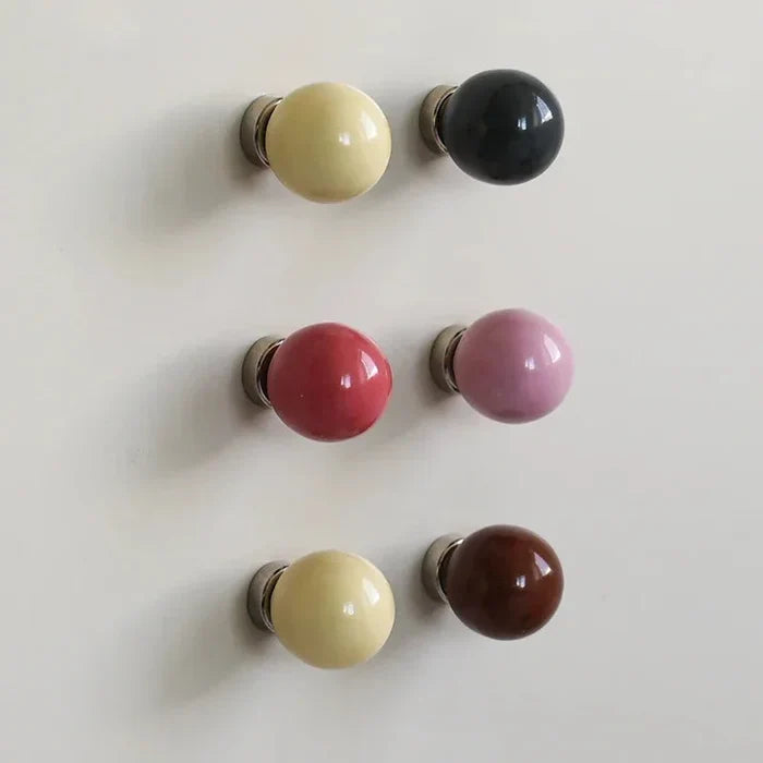 Ceramic Ball Metal Magnetic Hook