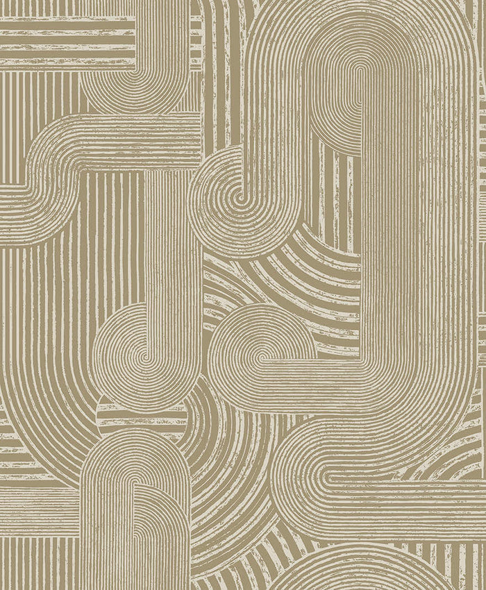 Macramé - Boho Geo Wallpaper - Neutral - LAST ROLL