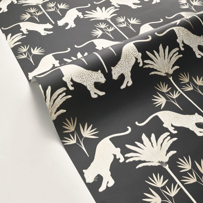 Magnifico Cat Wallpaper - Noir or