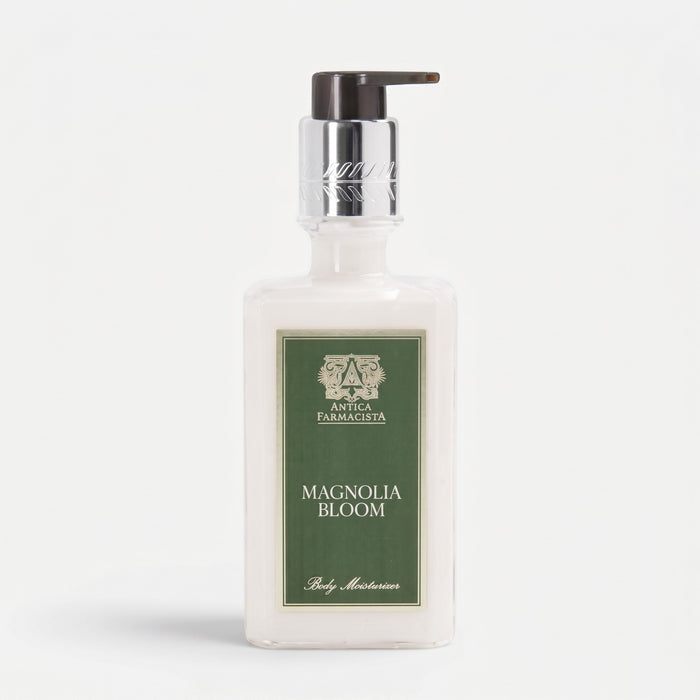 Shop Rescue Spa Magnolia Bloom hand and body moisturizer in a clear pump bottle with a green label