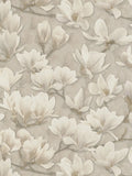 Magnolia Blossoms - Beige, Cream, White