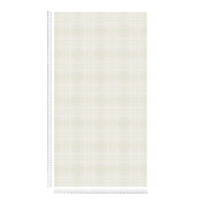 Maison Charme Plaid Wallpaper - Pink/Green