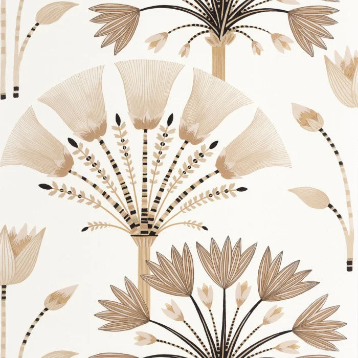 Majestic Wallpaper - Beige dore