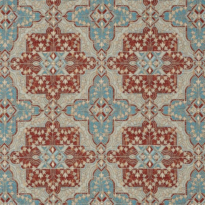 Majorelle Fabric- Turquoise