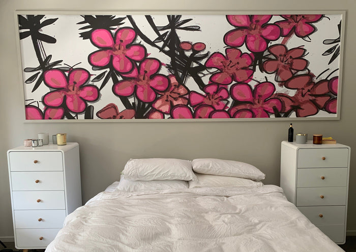 Manuka Flower Mural - Customers Photo