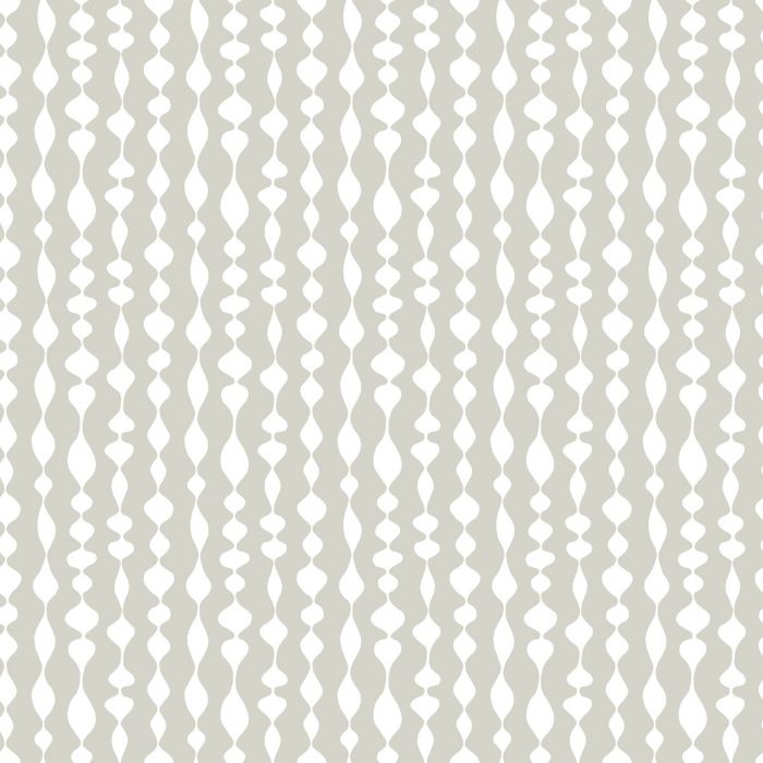 Maragret Geometric Wallpaper - White