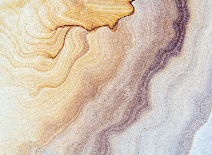 Marble Walls - Custom Sized Wallpaper Mural (per m2) - Marble Waves