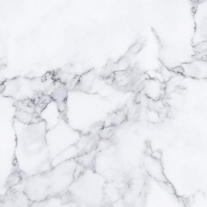 Marble Walls - Custom Sized Wallpaper Mural (per m2) - White Marble 1