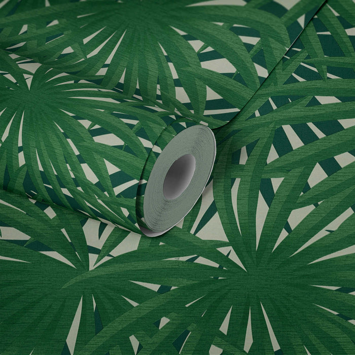 Marrakech Palms Wallpaper - Green - Discontinuing