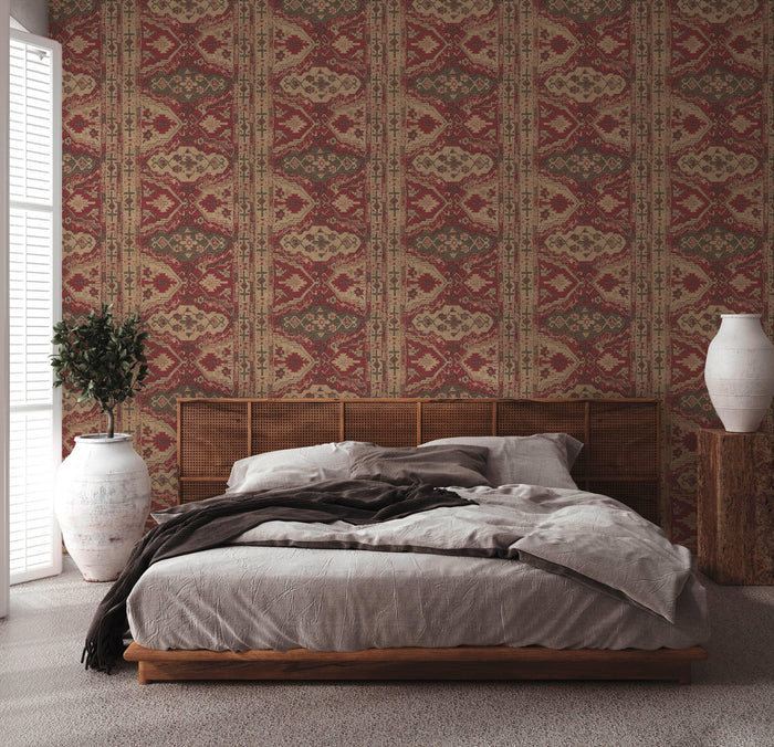 Marrakesh Carpet Vinyl Wallpaper - Extra Wide - Due in October