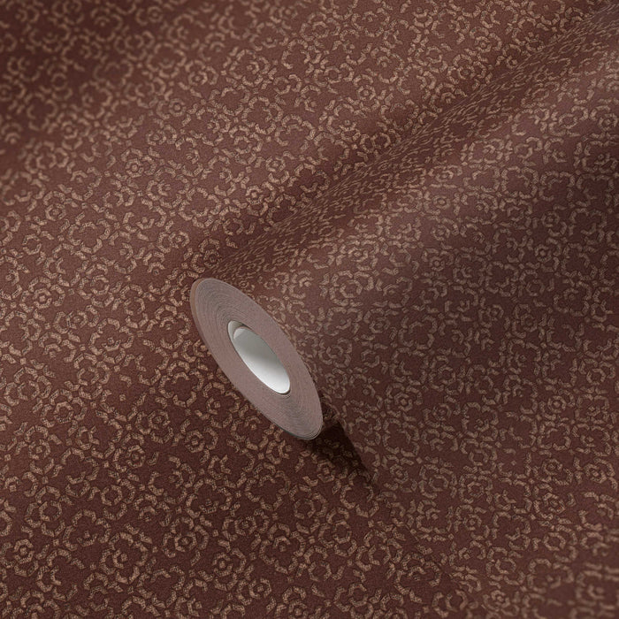 Marrakesh Hall Wallpaper  - Burnt Red