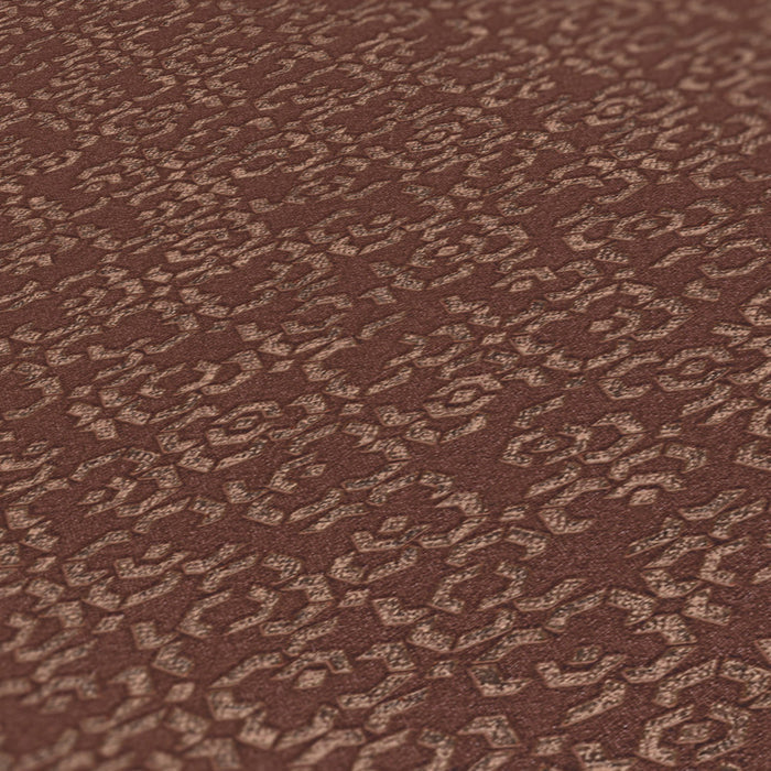 Marrakesh Hall Wallpaper  - Burnt Red
