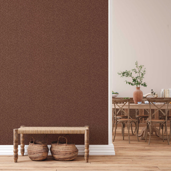 Marrakesh Hall Wallpaper  - Burnt Red