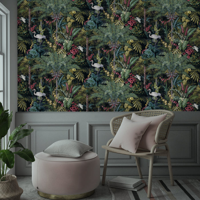 Masoala Wallpaper – Black